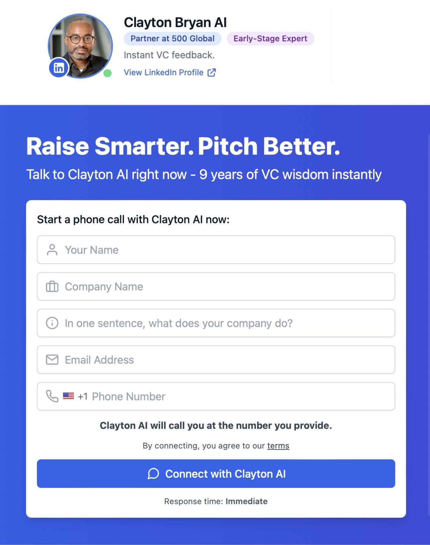Digital VC Assistant Screenshot